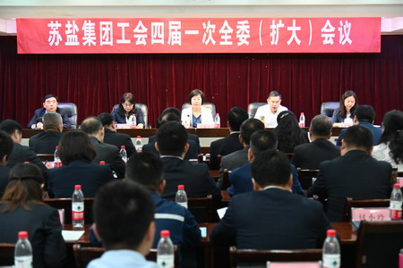 苏盐集团工会召开四届一次全委（扩大）会议