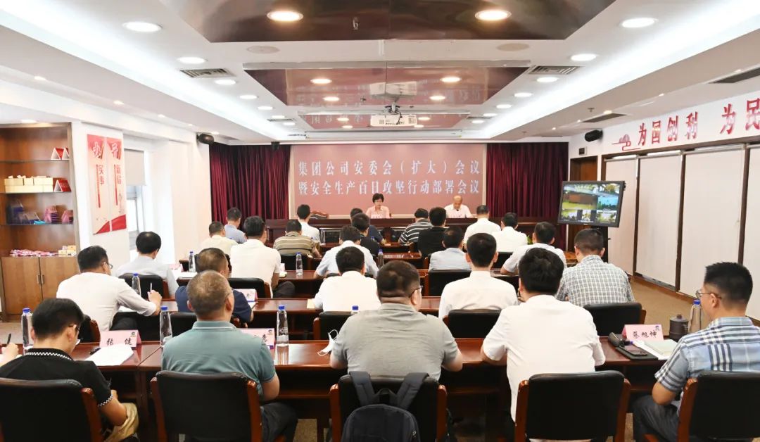 苏盐集团召开重点行业领域安全生产百日攻坚行动部署会